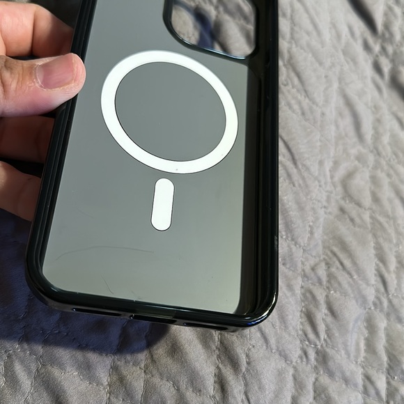 iPhone 15 Pro Max Black/Clear Phone Case - Picture 3 of 3